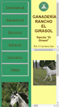 Mobile Screenshot of ganaderiaelgirasol.com